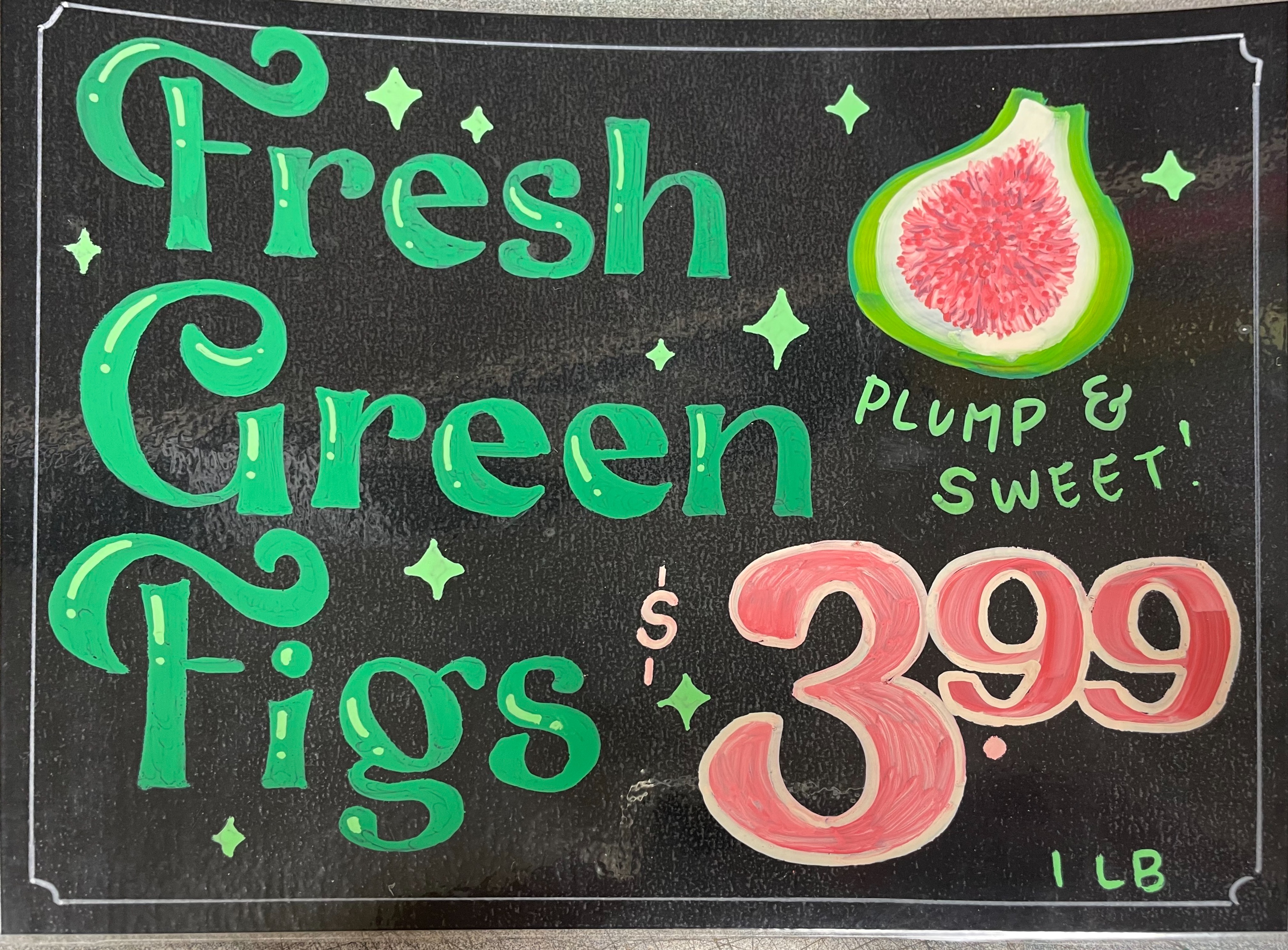 Green Figs sign